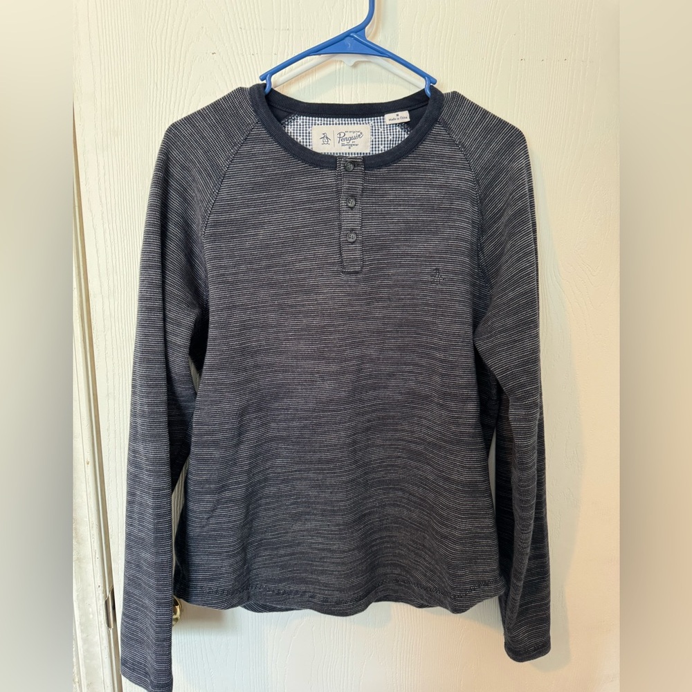 Men’s Penguin long sleeved shirt size medium